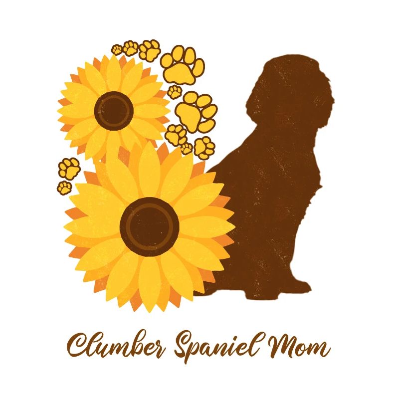 Sonnenblumenmutter - Clumber Spaniel
