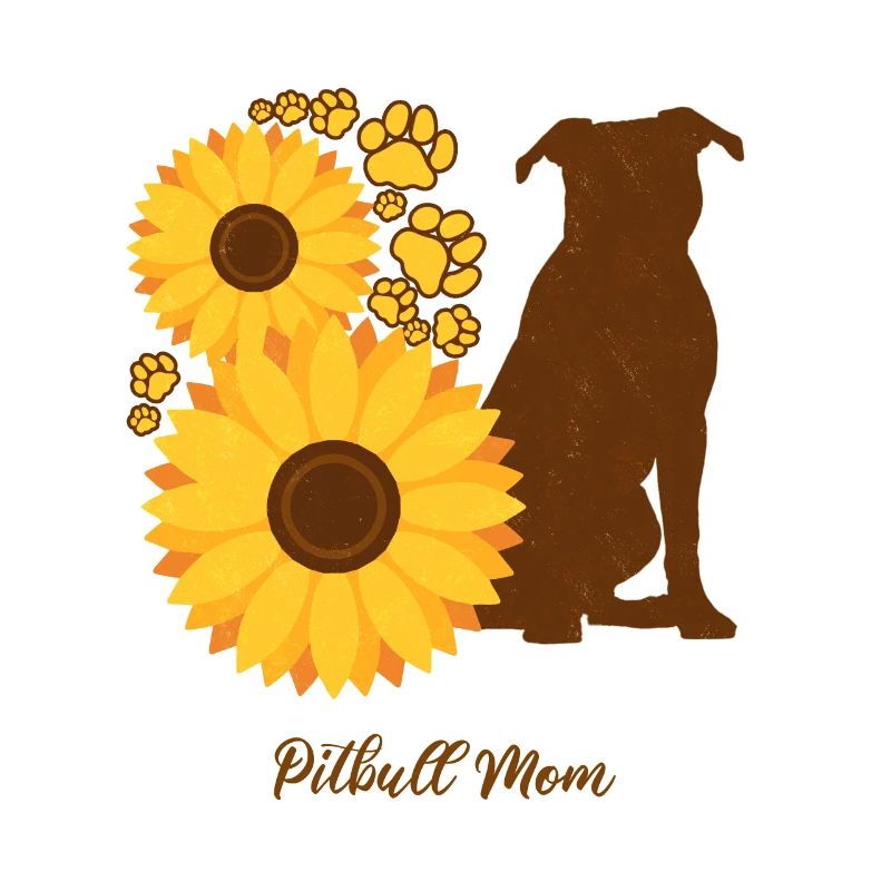 Sonnenblumenmutter - Pitbull