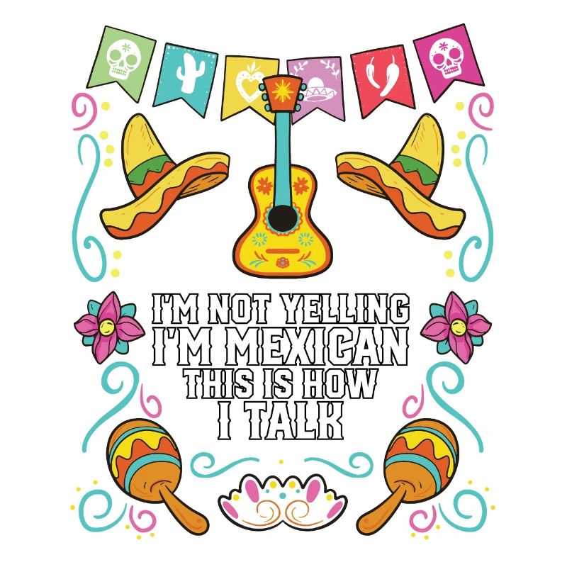 Je ne crie pas, je suis mexicain, c’est comme ça que je parle