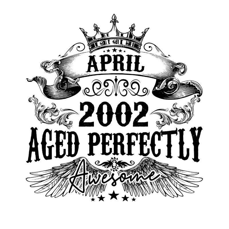 2002| april Aged Perfectly 2002 Geburtstagsgeschenk