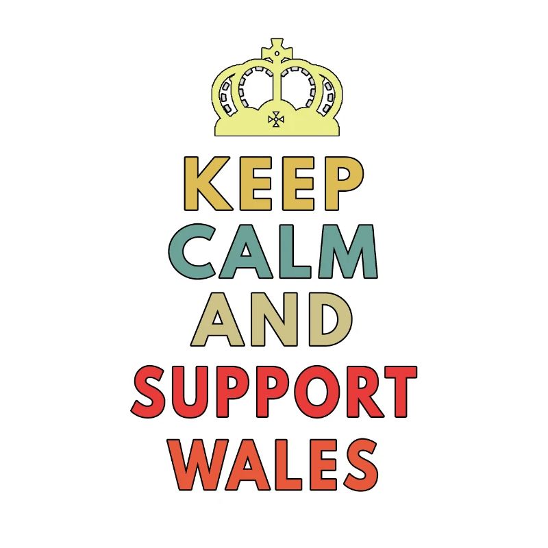 keep calm and support wales
