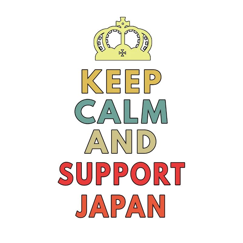 keep calm and support japan