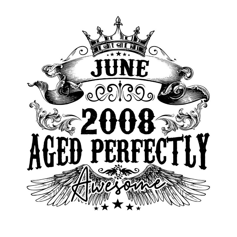 2008 | Juni Aged Perfectly 2008 Geburtstagsgeschenk