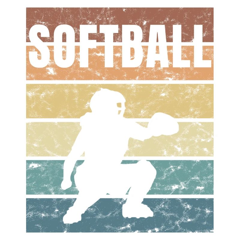Softball Basepall Schläger Pitcher Catcher