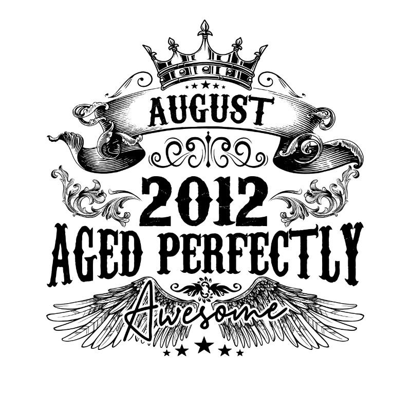 2012 | August Aged Perfectly 2012 Geburtstagsgeschenk
