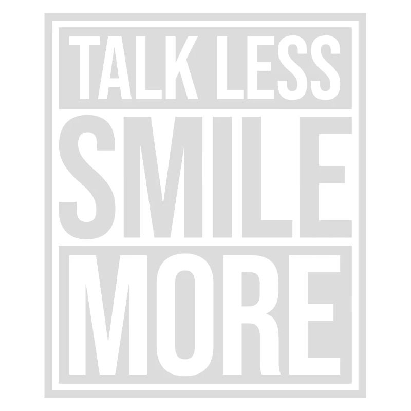 parler moins sourire plus