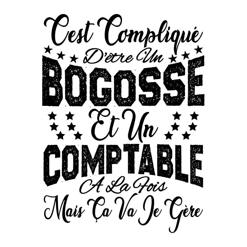 c'est compliqué d'être un Bogosse et un Comptable.