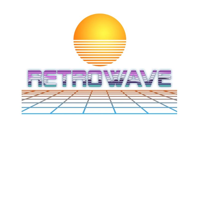 Retrowave Synthwave 80s Design