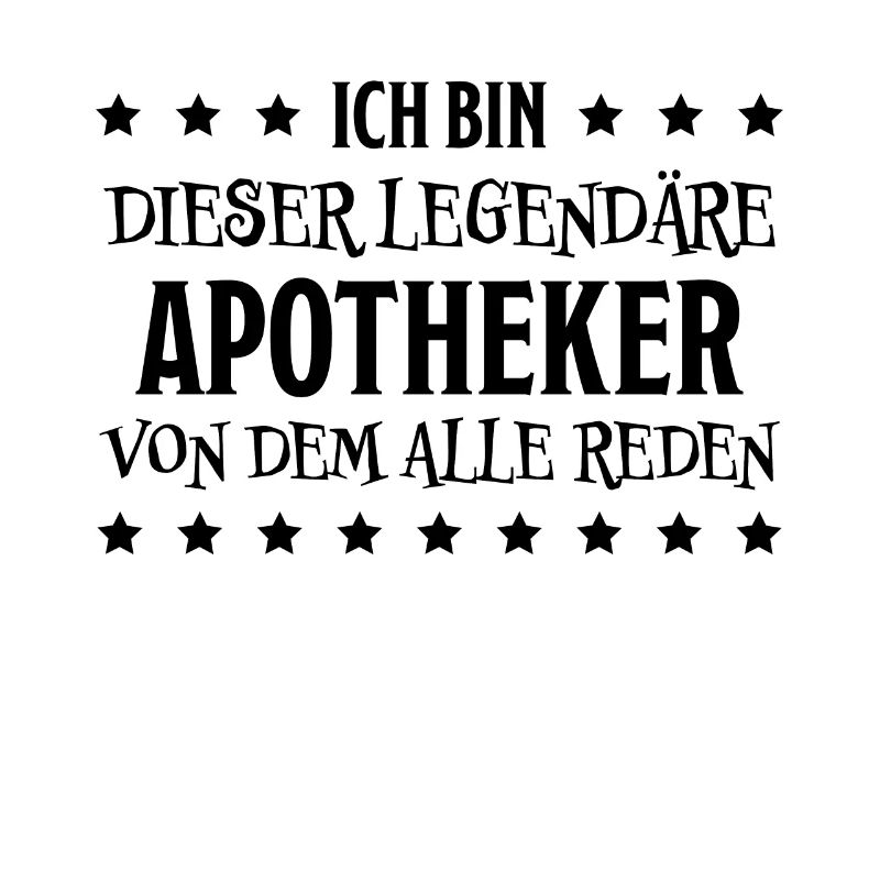 Apotheker Beruf Lustiger Spruch Apotheker Geschenk