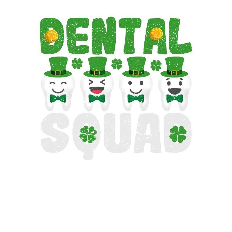 Dental Squad Leprechaun Teeth St. Patrick's Day