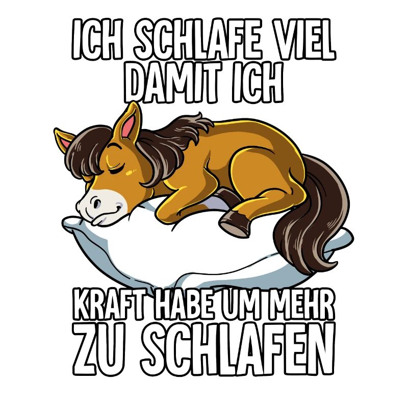 Ich Schlafe Pferd