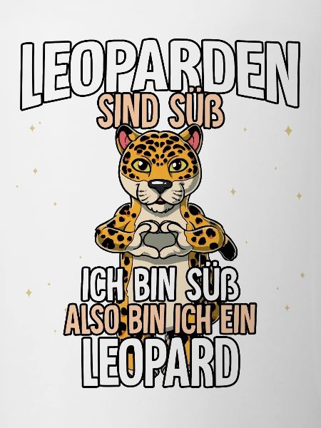 Leoparden Sind Süß Leopard