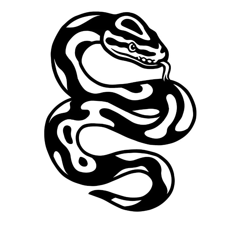 Puffer python snake