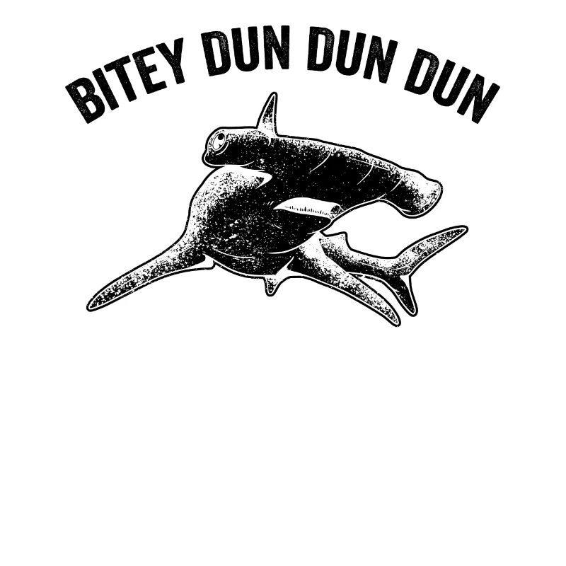 Drôle de requin-marteau Bitey Dun Dun Dun