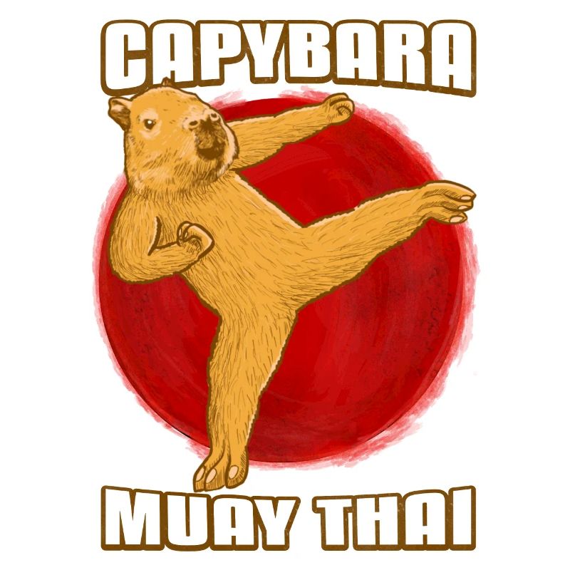 Muay Thai Capybara
