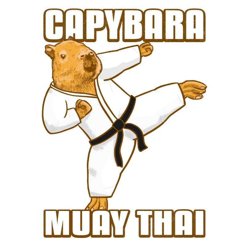 Muay Thai Capybara