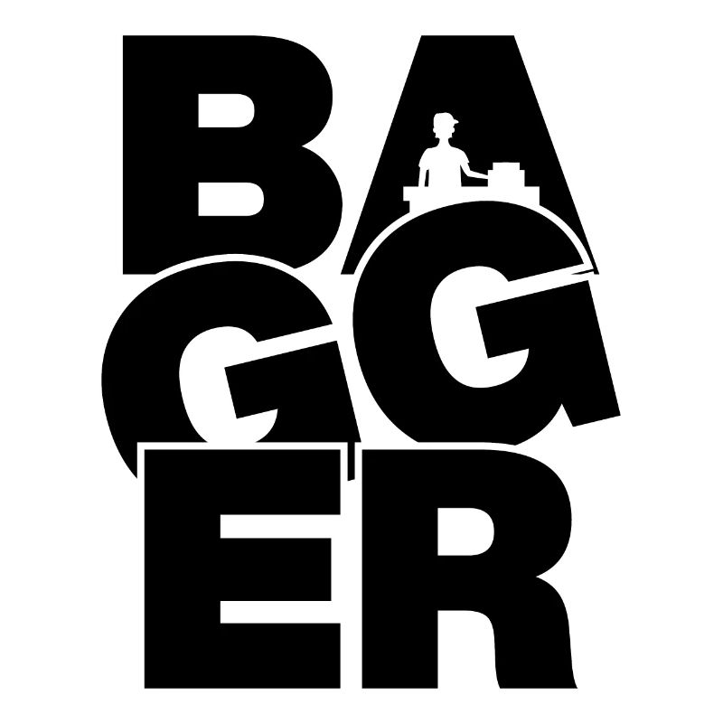 Beruf Job Arbeit - Bagger