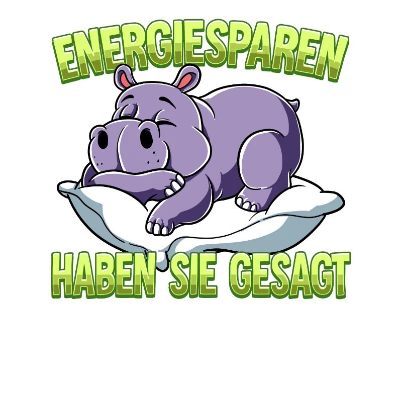 Energiesparen Haben Sie Gesagt Nilpferd
