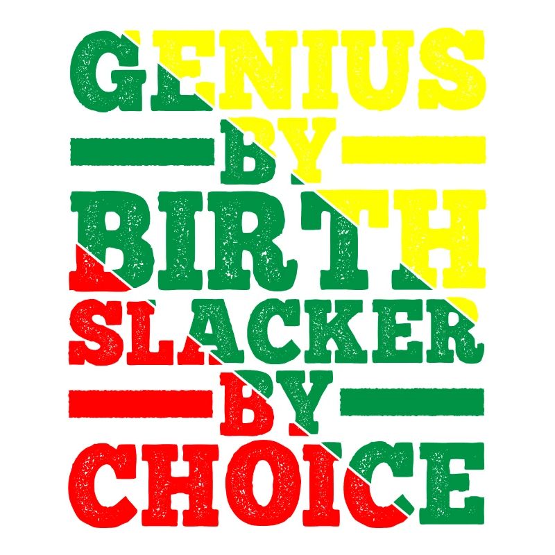 Genius By Birth Slacker By Choice 12