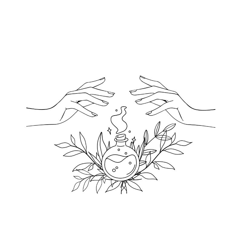 Witchcraft Potion For A Spell