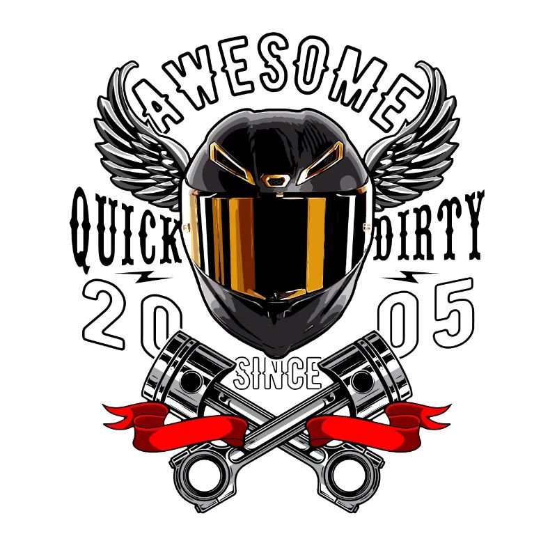 Awesome since 2005, Biker Geburtstag
