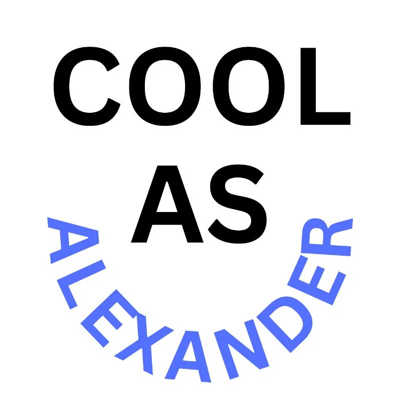Cool as Alexander Name