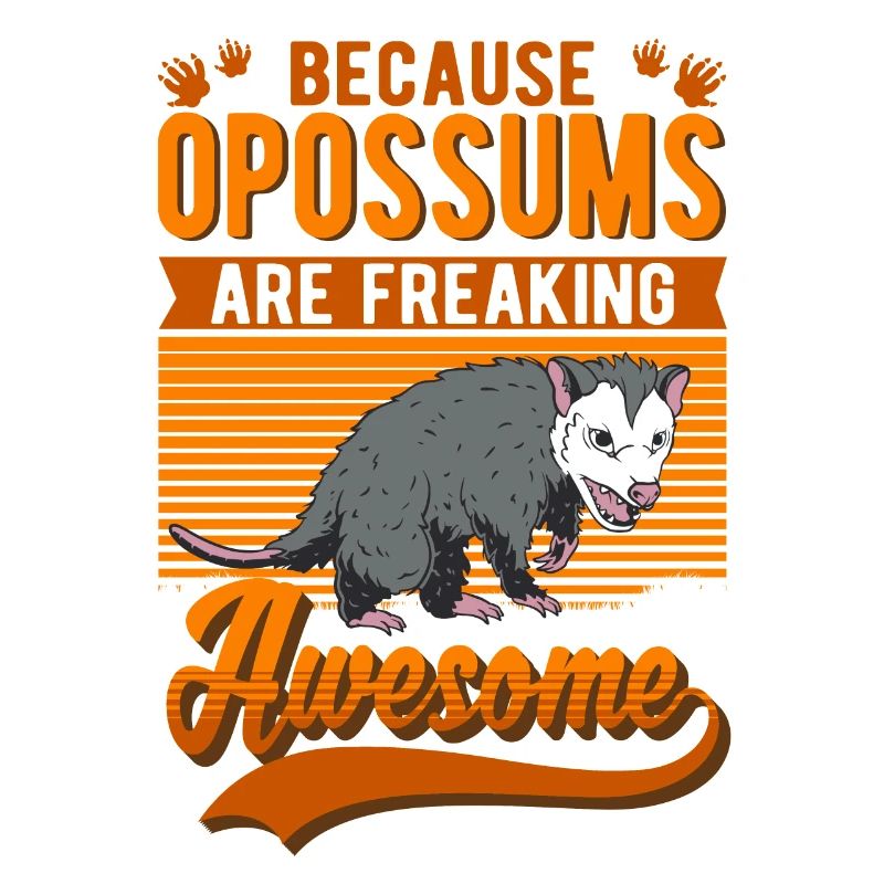 Because Opossums are freaking awesome