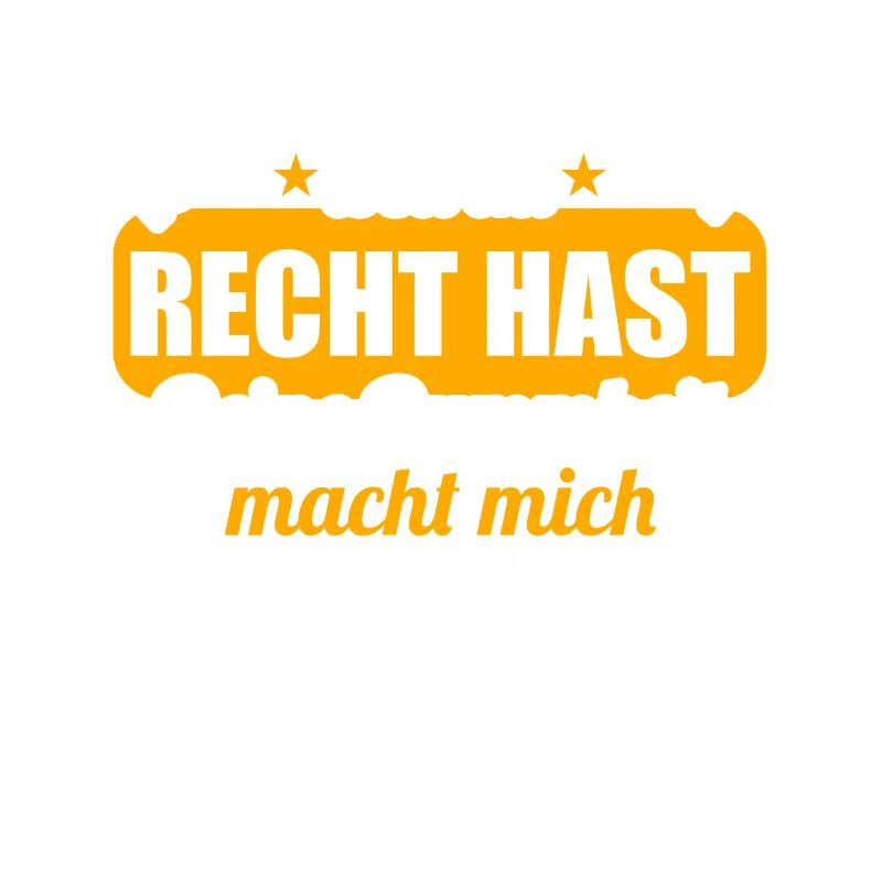 Ich schweige nicht weil du recht hast Dummheit