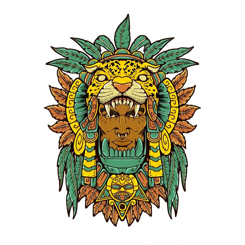 Aztec Warrior - Jaguar Warrior