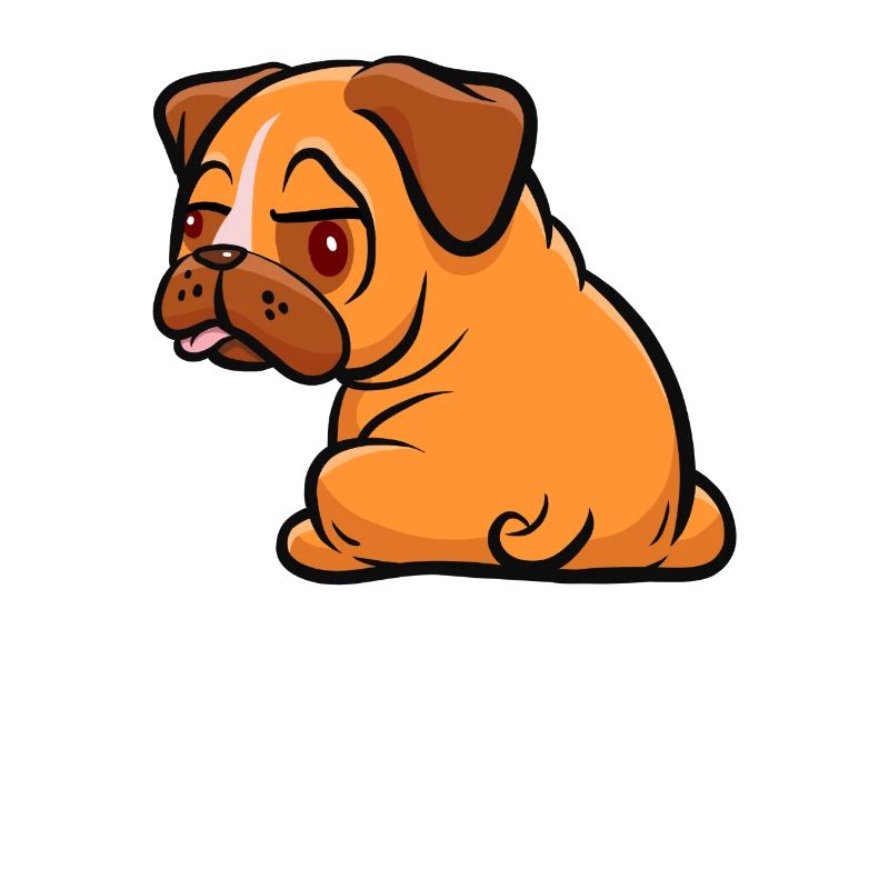 Nö, einfach Nö! - Mops - Spruch