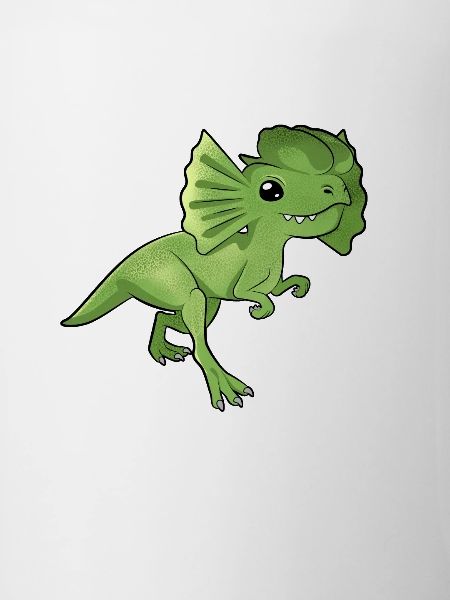 Dessin animé Dilophosaurus