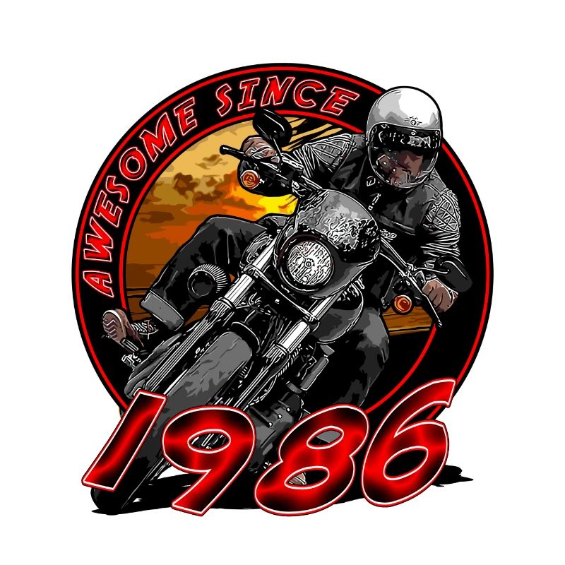 Awesome since 1986, Biker Geburtstag