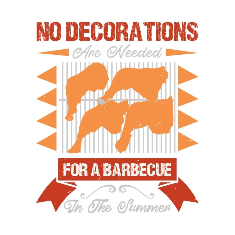 DECORATIONS ARE NEEDED FOR A BARBECUE IN THE SUM