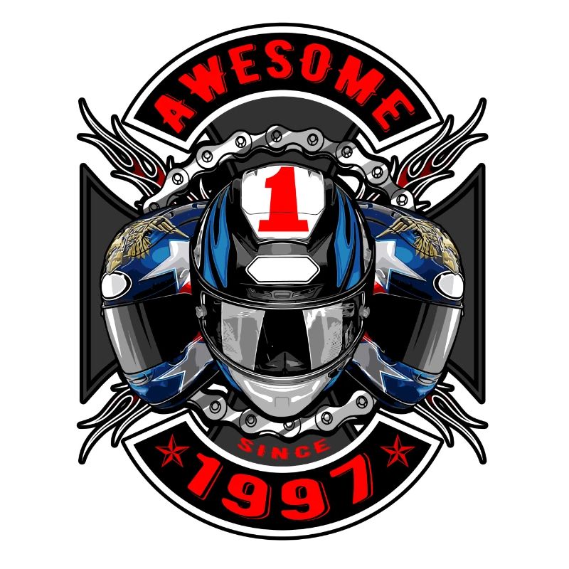 Awesome since 1997, Biker Geburtstag