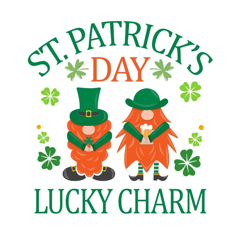 St. Patrick's Day Glücksbringer Kleeblatt