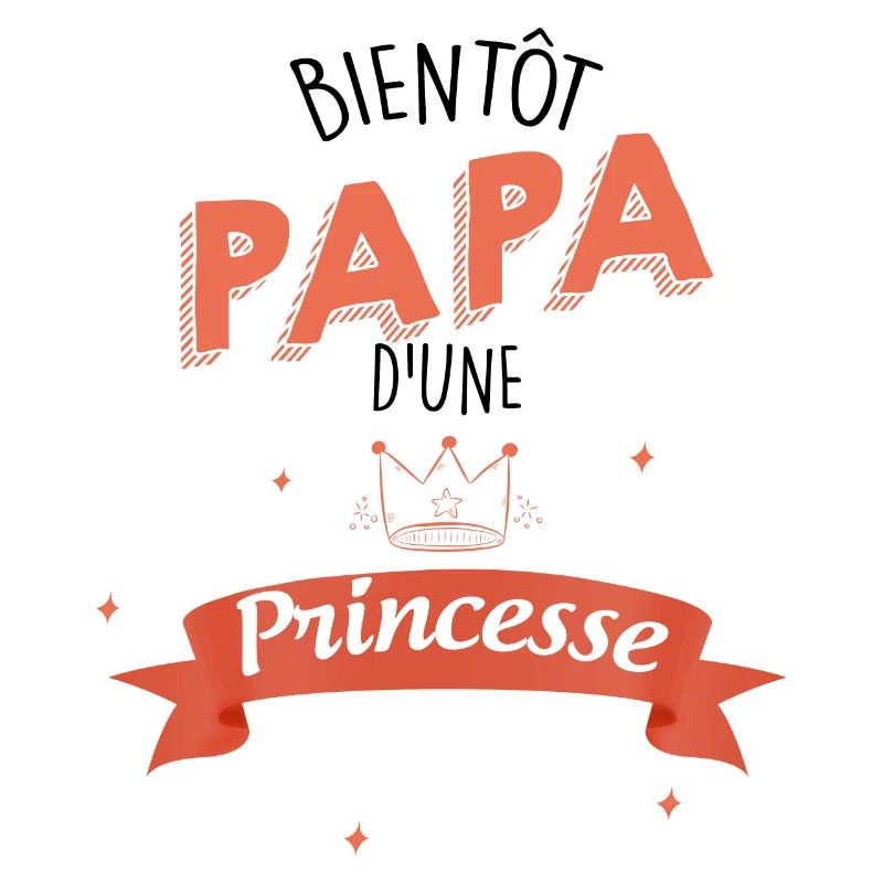 Annonce Papa princesse Citation Future Naissance
