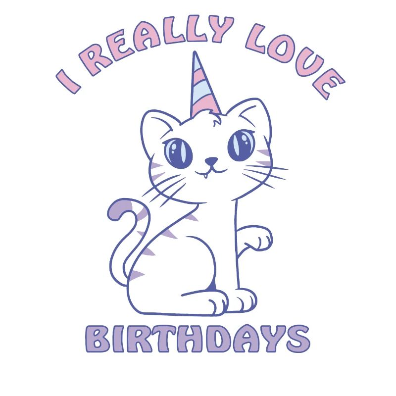 Katze hat Geburtstag Katzendame Katzenmama