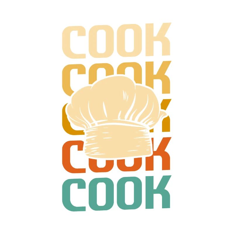 Retro Vintage Classic Chef Koch Kochen