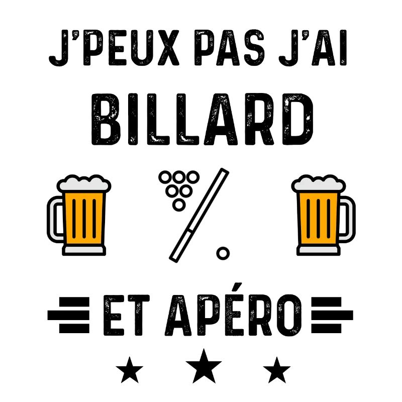 j'peux pas billard queue apéro