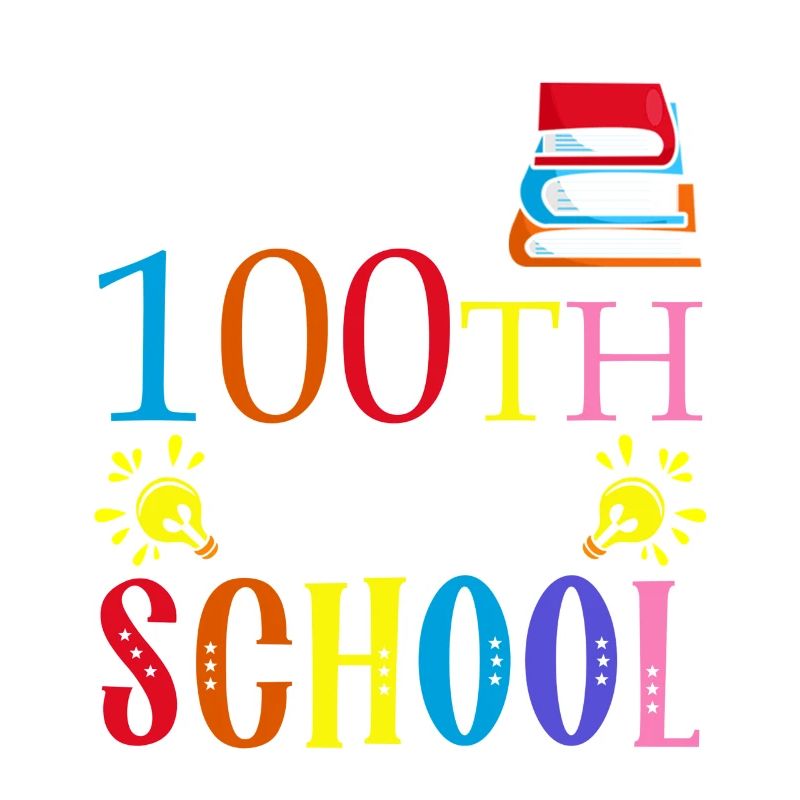 Joyeux 100e jour d’école Livres de devoirs
