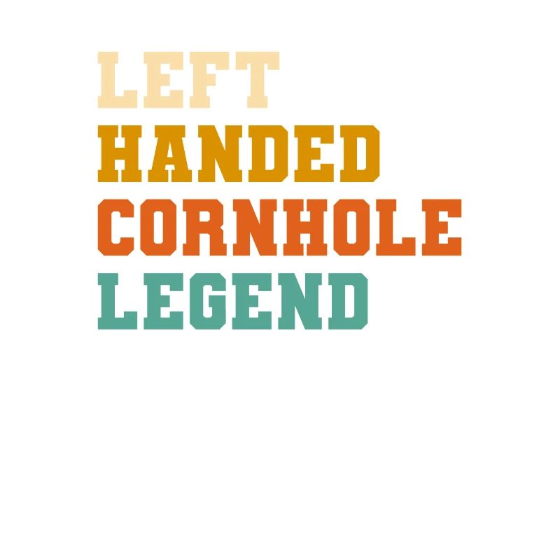 Linkshänder Cornhole Legend Lefty Spieler