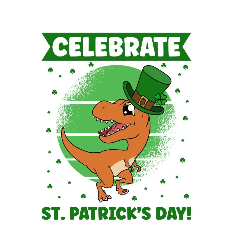 Dinosaure Saint-Patrick Dino