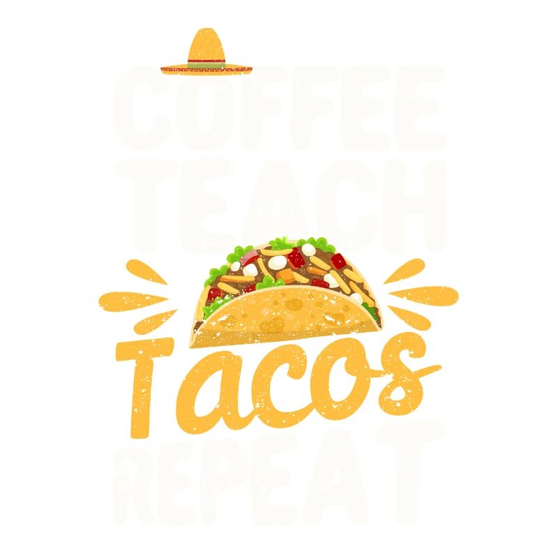 Café Apprendre Tacos Répéter Cinco de Mayo