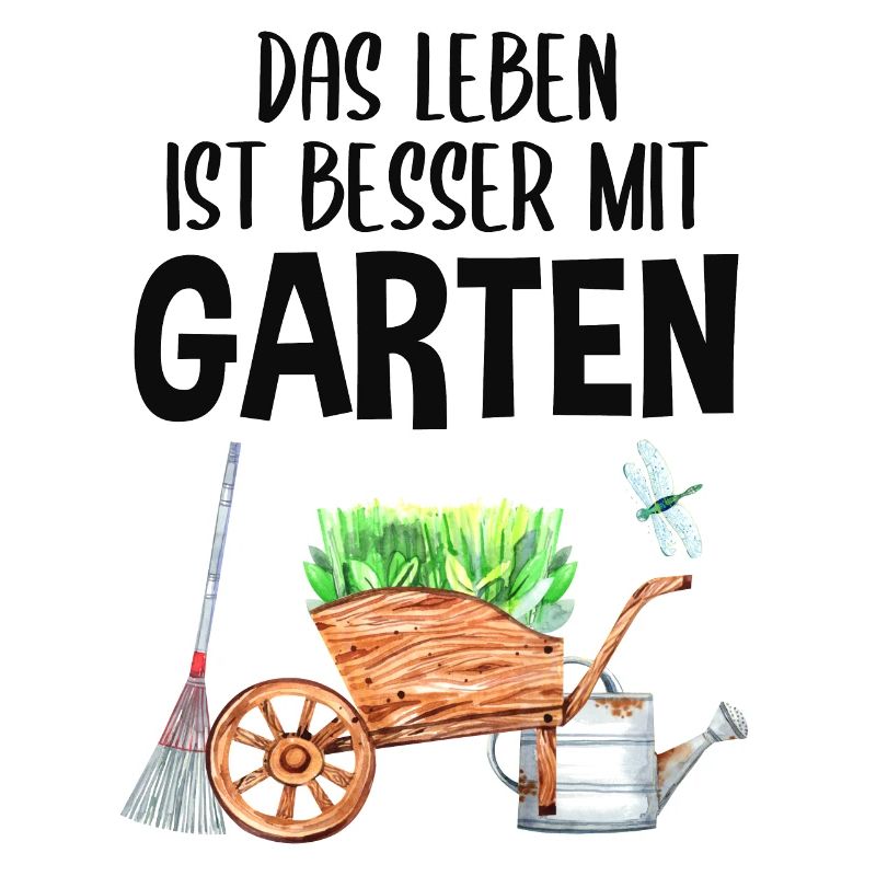 Garten Spruch Hobby Gärtner Geschenkidee