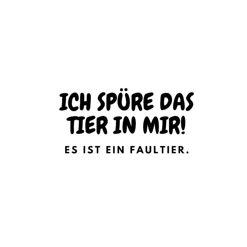 Ich Spüre ein Tier in mir!