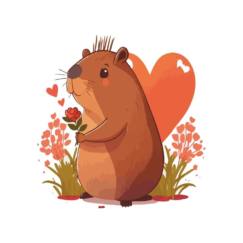 Belle capybara