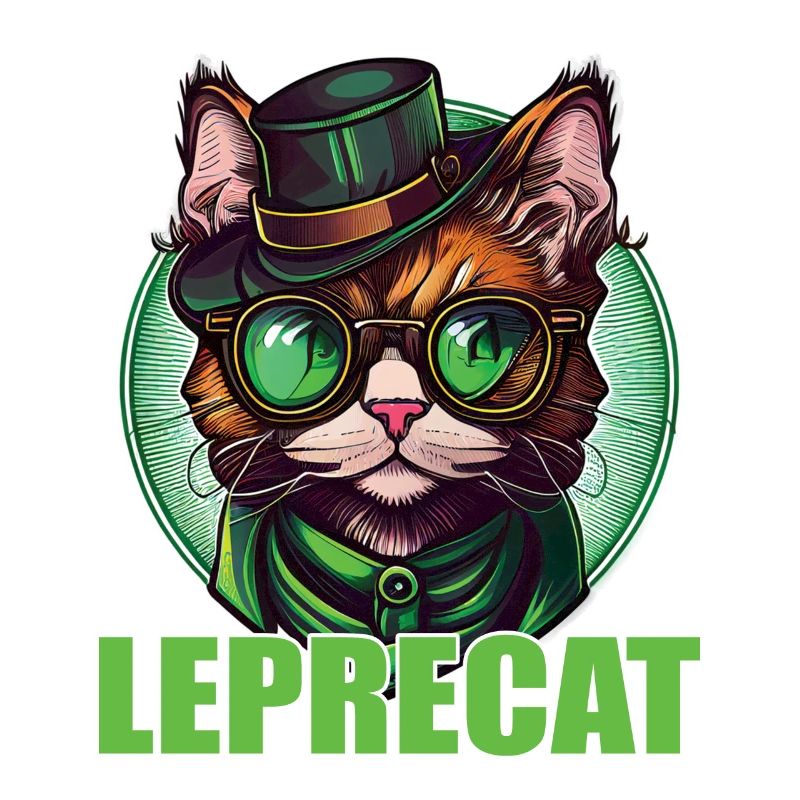 St. Patricks Day Katze