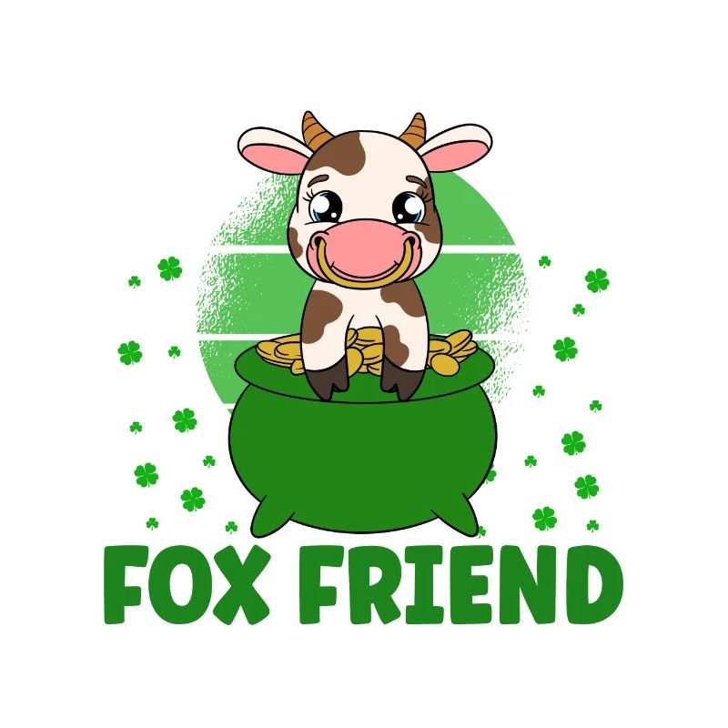 Mignon trèfle de vache Saint-Patrick