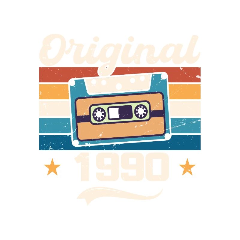 Born Gift Original 1990 Gift Idea 1990