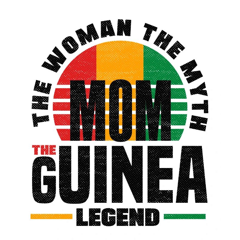Guinea Guinea Guinea Flagge Muttertag